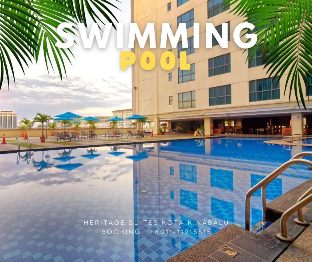 New Homestay !! Heritage Suites Near Imago Mall City Central , Free Highspeed Wifi & Netflix , Kota Kinabalu Eksteriør billede